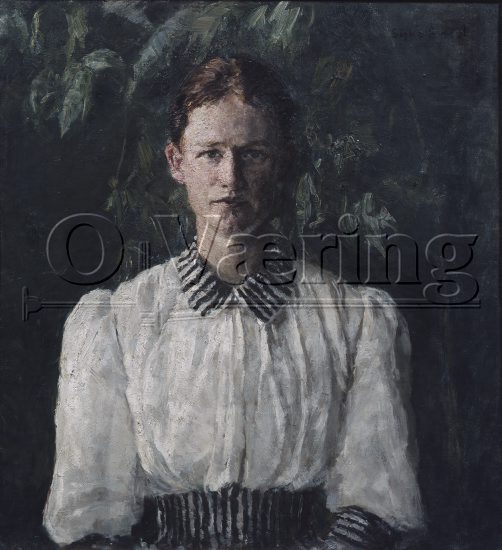 Artist: Signe Scheel (1860-1940)
Dimensions: 67x61.5 cm/
Photocredit: O.Væring / 
Digital Size: High-res TIFF and JPG/
