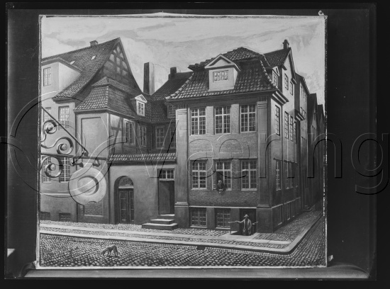 Glassplate og negativ film