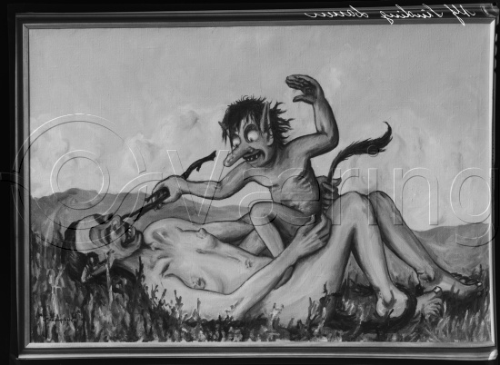 Glassplate og negativ film