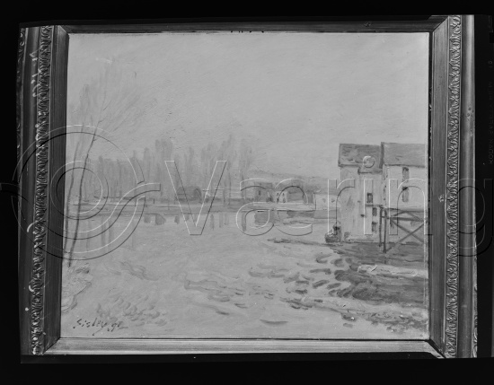 Glassplate og negativ film