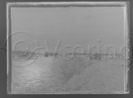 Glassplate og negativ film