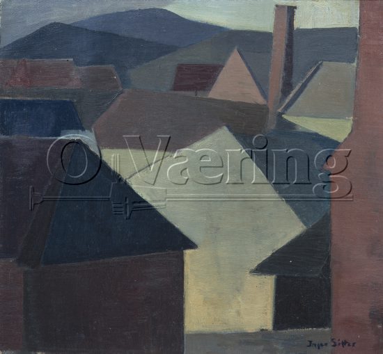Inger Sitter (1929 - )
Size: 50x60 cm
Location: Private
Photo: O.Væring 