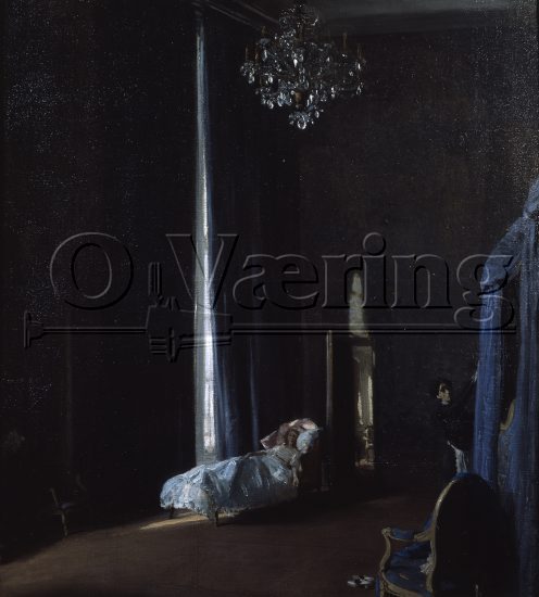 Artist: James Pryde (1866-1941) British artist/
Dimensions: 112x102 cm/
Photocredit: O.Væring/Artist/
Digital Size: High-res TIFF and JPG/