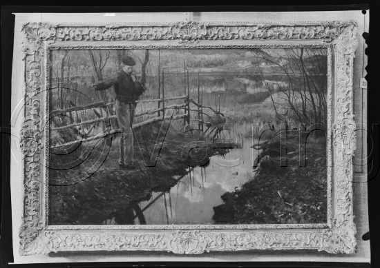 Glassplate og negativ film