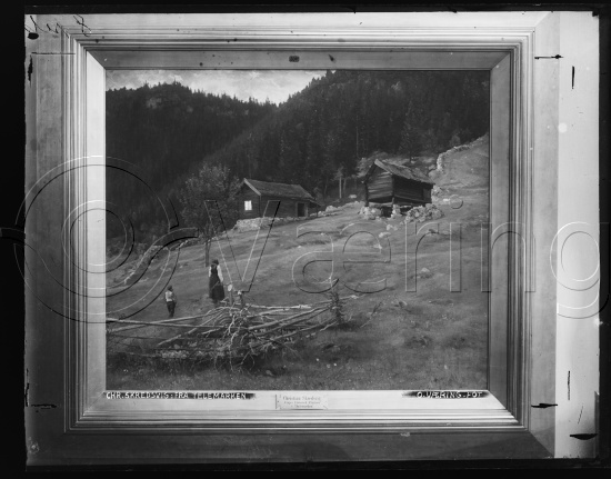Glassplate og negativ film