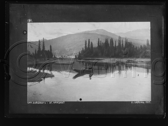 Glassplate og negativ film