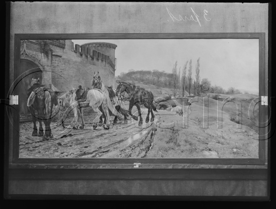 Glassplate og negativ film