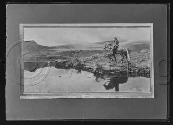 Glassplate og negativ film