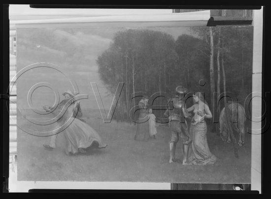 Glassplate og negativ film