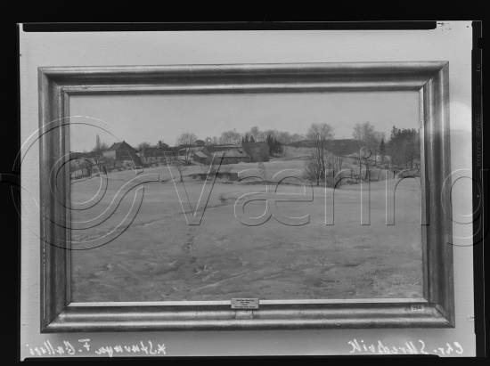 Glassplate og negativ film