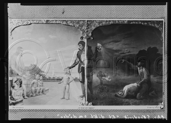 Glassplate og negativ film