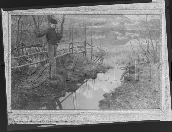 Glassplate og negativ film