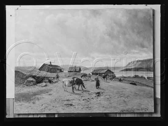 Glassplate og negativ film