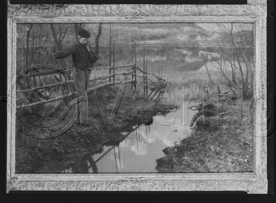 Glassplate og negativ film