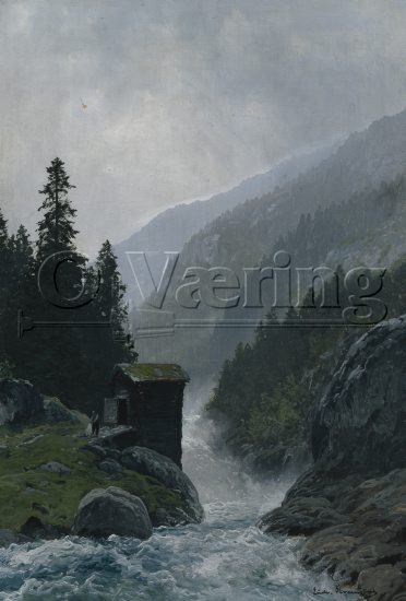 Ludvig Skramstad (1855-1912), Size: 78x55 cm, Location: Private, Photo: O.Vaering,