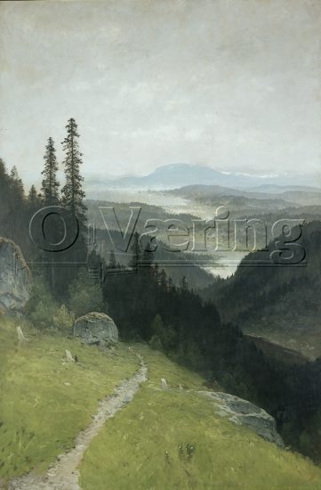 Ludvig Skramstad (1855-1912), 
Size: 246x163 cm, 
Location: Private, 
Photo: O.Vaering,