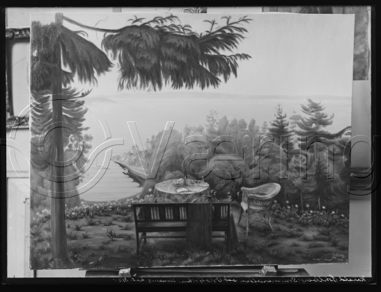 Glassplate og negativ film