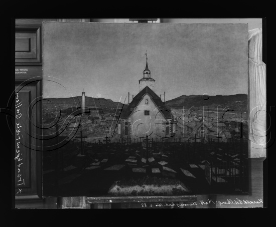 Glassplate og negativ film