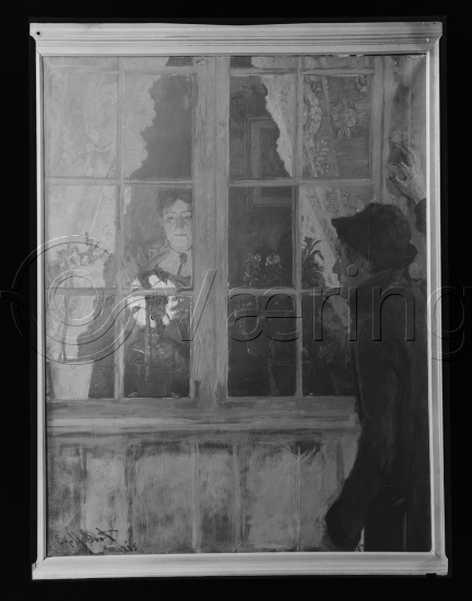 Glassplate og negativ film