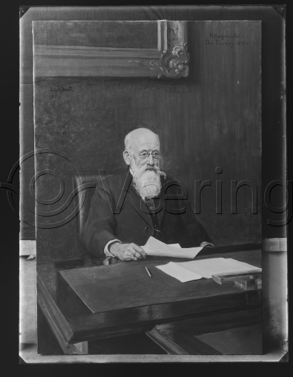 Glassplate og negativ film