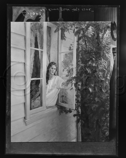 Glassplate og negativ film