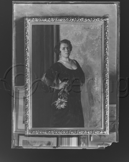 Glassplate og negativ film