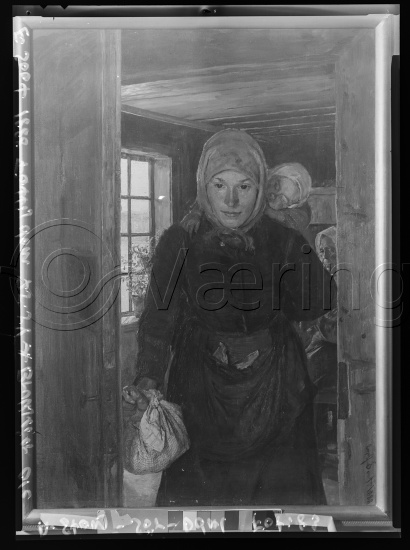 Glassplate og negativ film