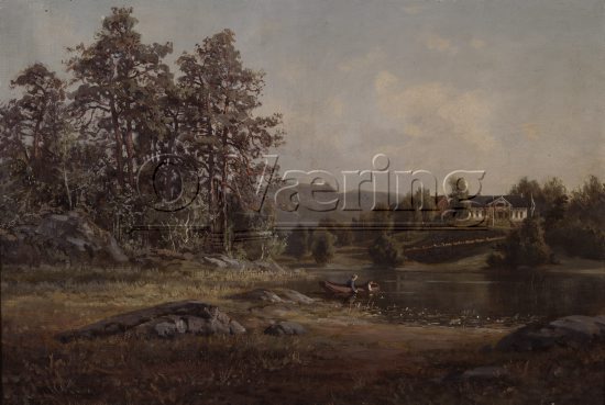 Artist: Christian Rummelhoff (1844-1892)
Dimensions: 35x63 cm/
PhotoCredit: O.Væring/ 
Digital Size: High-res TIFF and JPG 