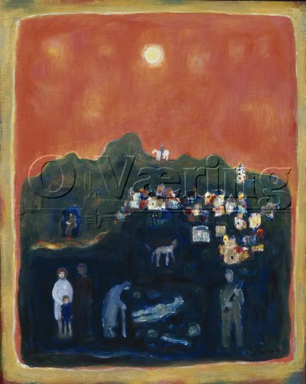 Victor Sparre (1919-2008)
Size: 73x60 cm
Location: Private, 
Photo: O.Væring 