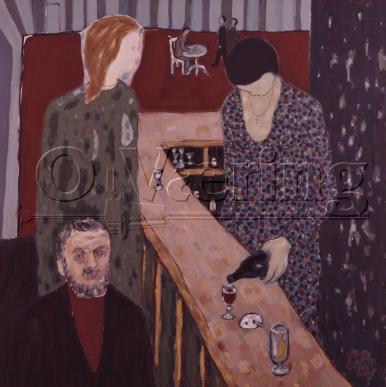 Victor Sparre (1919-2008)
Size: 116x116 cm
Location: Private
Photo: O.Væring