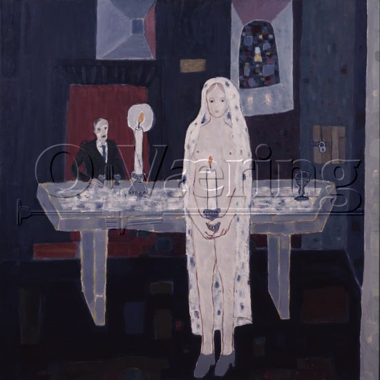 Victor Sparre (1919-2008)
Size: 135x135 cm
Location: Private
Photo: O.Væring