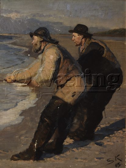 Artist: Peder Severin Krøyer (1851-1909)
Size: 47.8x37.3 cm
Location: Museum/
Photo: O.Væring/ 
Digital Size: High-res TIFF and JPG