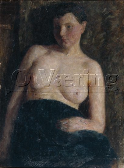 Torleiv Stadskleiv (1865-1946), 
Size; 
Genre: Oil,
Location: Private, 
Photo: Per Henrik Petersson
