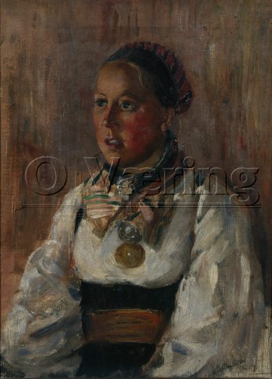 Torleiv Stadskleiv (1865-1946), 
Size; 
Genre: Oil,
Location: Private, 
Photo: Per Henrik Petersson
