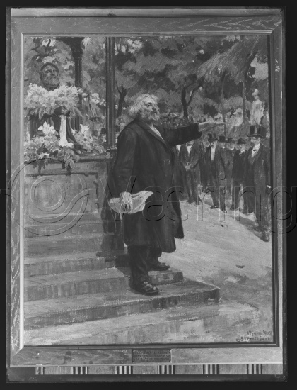 Glassplate og negativ film
