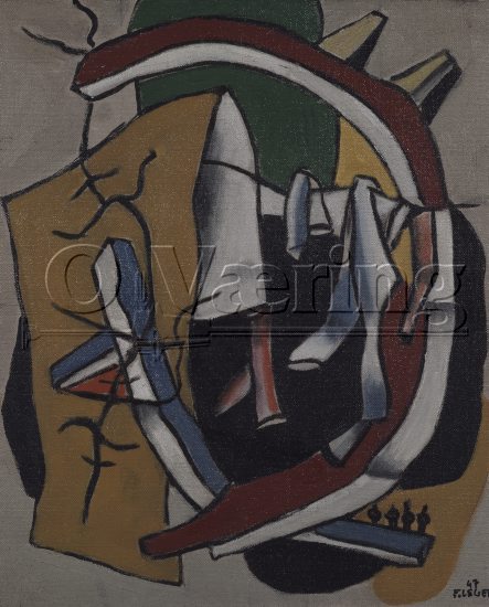 Artist: Fernand Léger (1881-1955) french painter, 
Image size: 46x38 cm
Location: Museum
Photo: O.Væring
Digital size: High-res TIFF and JPG , 
