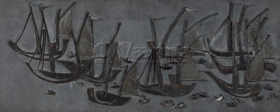 Artist: Rolf Nesch (1893-1975)
Image size: 100x250 cm
Location: Museum
Photo: O.Væring
Digital size: High-res TIFF and JPG , 
