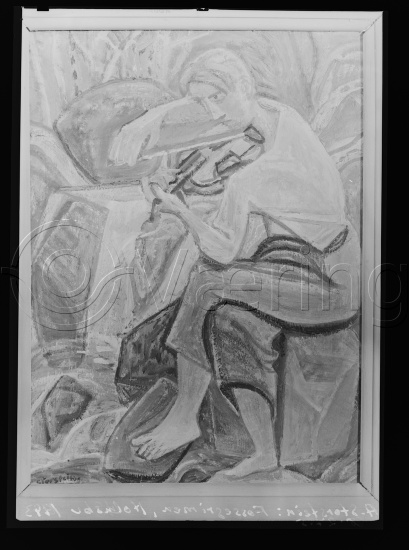 Glassplate og negativ film