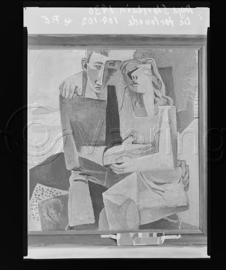 Glassplate og negativ film
