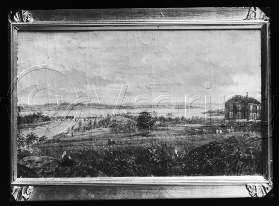 Glassplate og negativ film