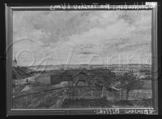 Glassplate og negativ film