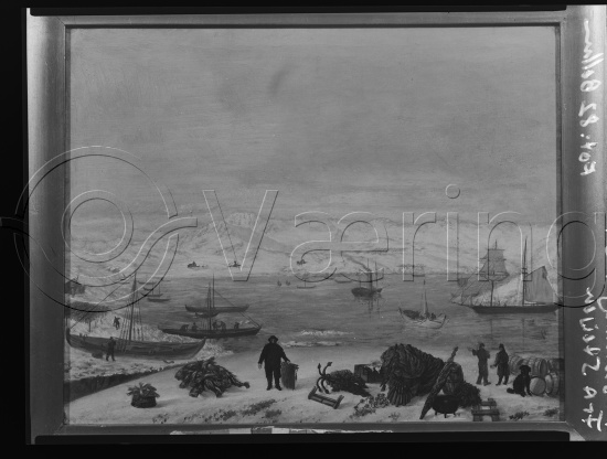 Glassplate og negativ film