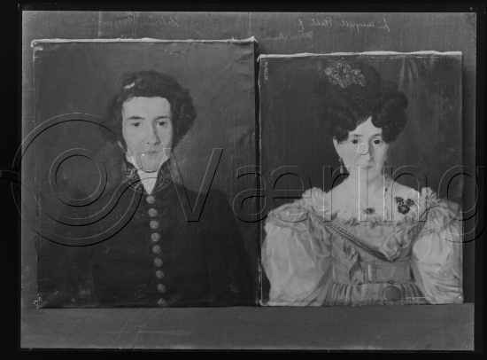 Glassplate og negativ film