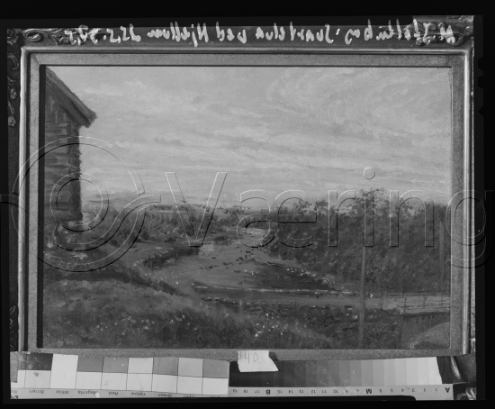 Glassplate og negativ film