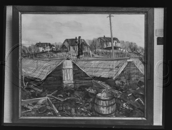 Glassplate og negativ film