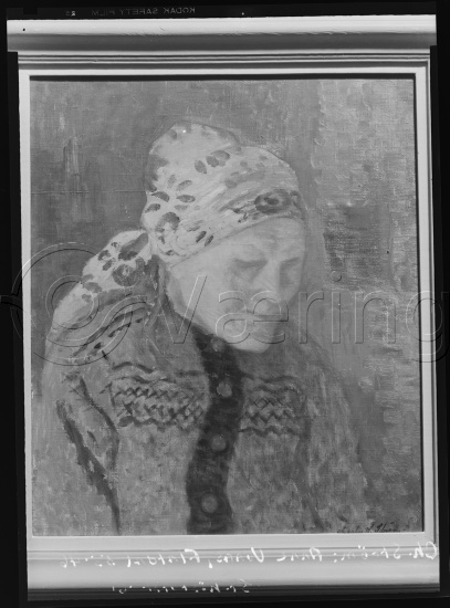 Glassplate og negativ film