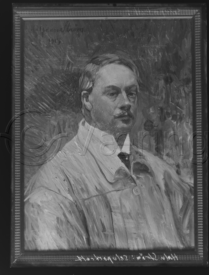 Glassplate og negativ film