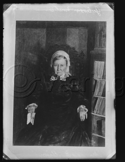 Glassplate og negativ film