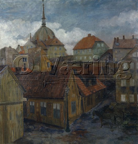 Anders Castus Svarstad (1869-1943), 
Size: 100x95 cm, 
Location: Private, 
Photo: O.Vaering