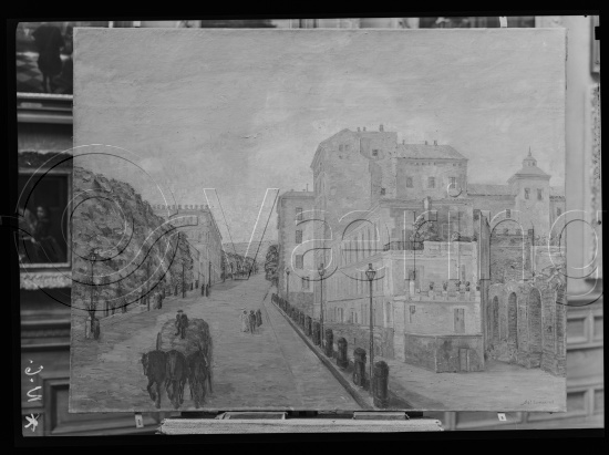 Glassplate og negativ film
